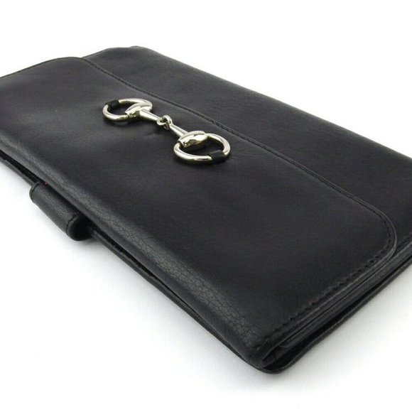 GUCCI wallet hose bit leather Authentic used - Picture 2 of 9